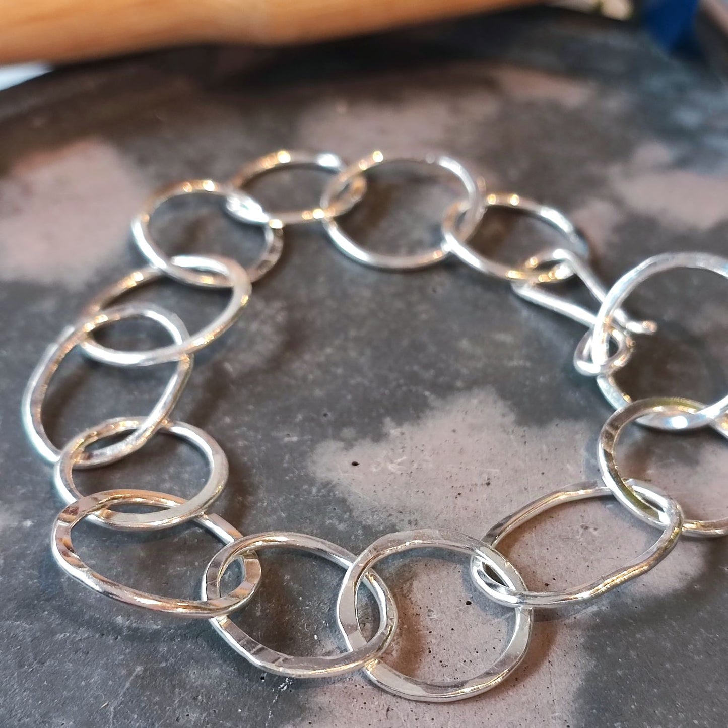 Silver Chain Bracelet Jewellery Making Workshop