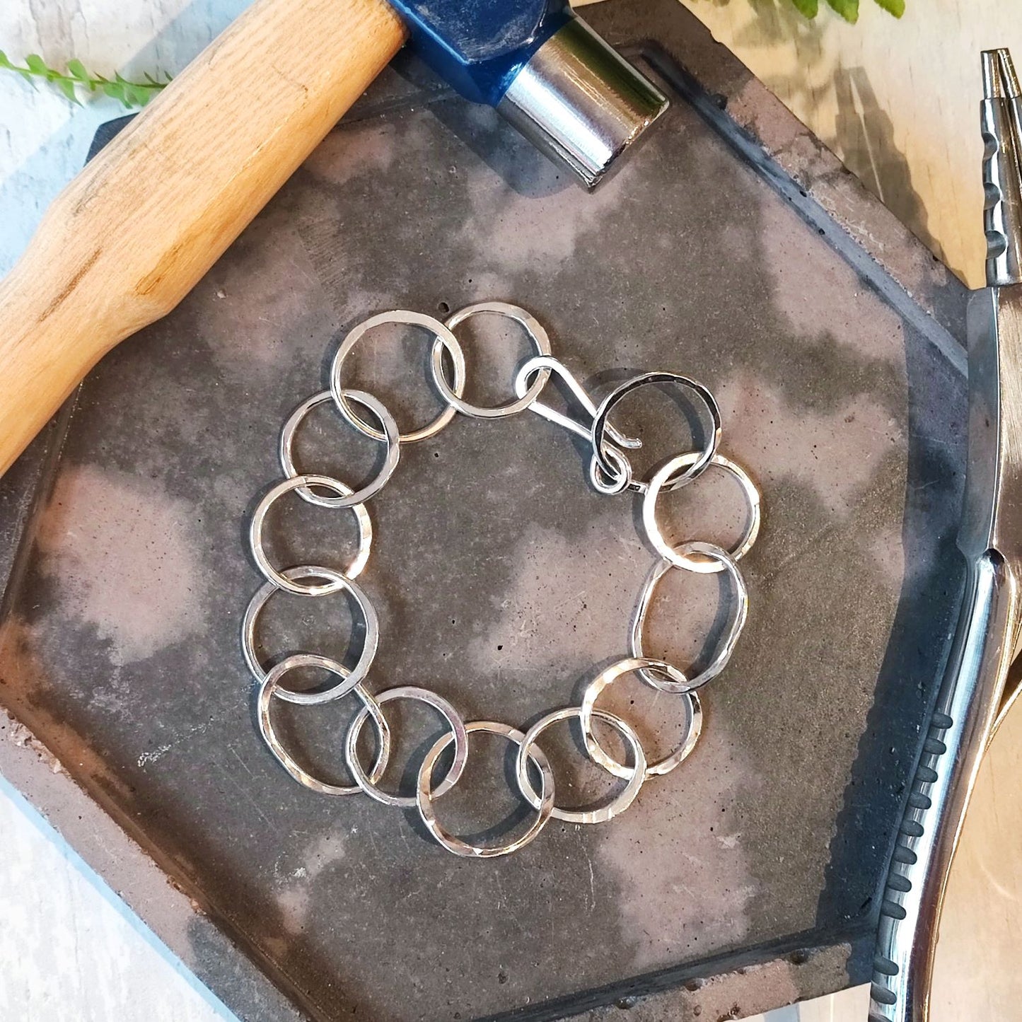 Silver Chain Bracelet Jewellery Making Workshop