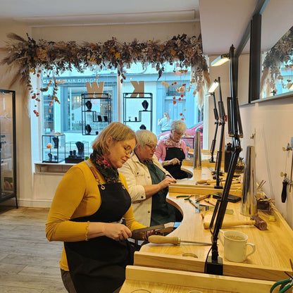 Silver Cuff Jewellery Making Workshop